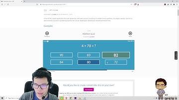 Arithmetic Quiz - Introduction to H5P Interactive Contents
