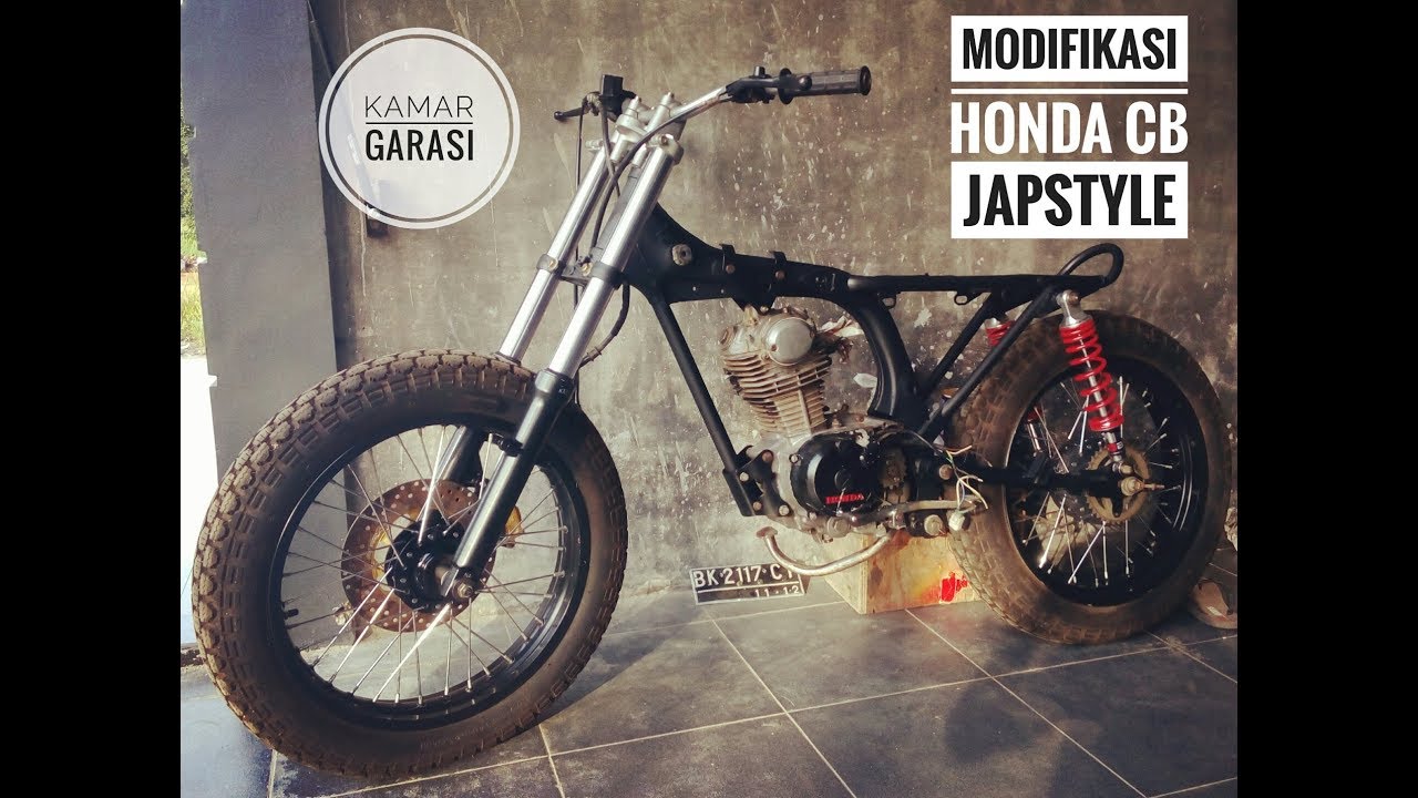 Modifikasi Japstyle Honda CB Japstyle Modification Honda CB 100 YouTube