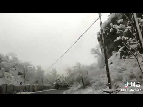 北京清明雪景，真的很美