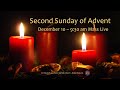 Mass second sunday of advent dec 10 2023