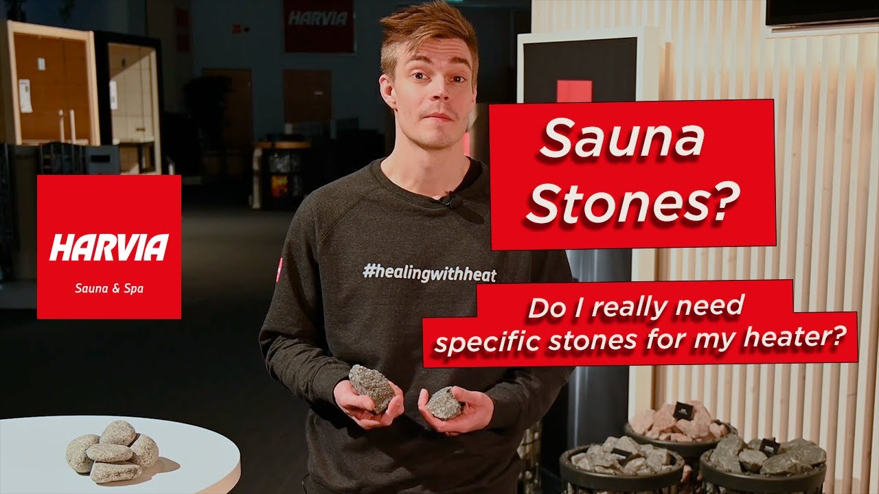 Harvia Sauna Stones - What kind of sauna stones do I need? - YouTube