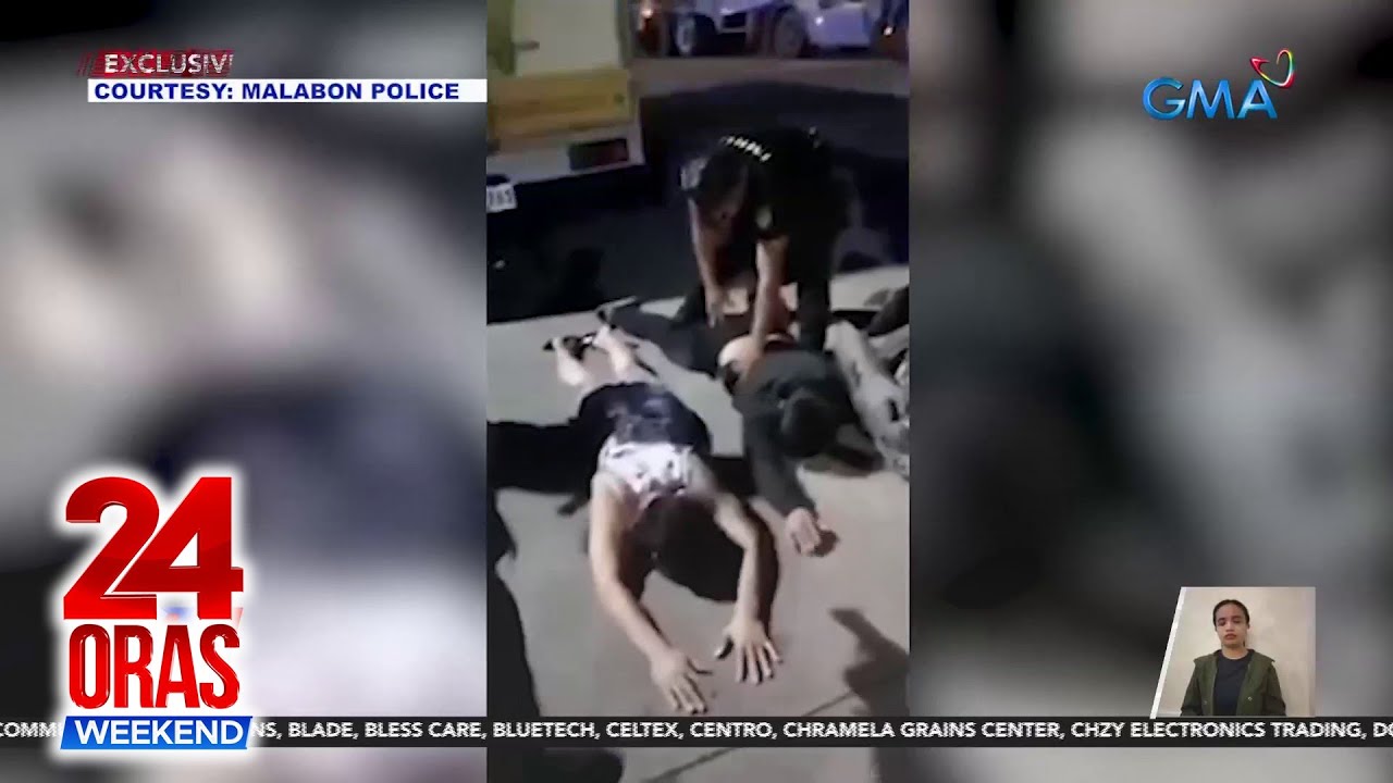 ⁣Lalaking naharang sa checkpoint dahil sa dalang baril at iba pang paglabag,... | 24 Oras Weekend