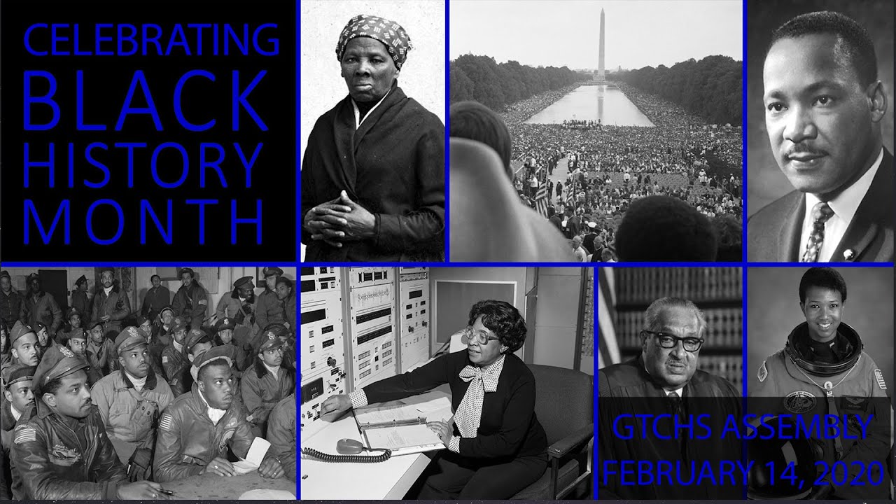 GTCHS 2020 Black History Month Assembly - YouTube