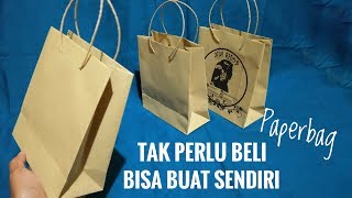 Cara Dasar Membuat Paperbag Tas Kertas Diy Youtube