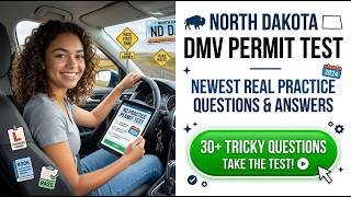 2026 North Dakota DMV Permit Test: Pass On Your First Try With Real Practice Questions