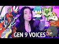 ALL Pokemon Voices for Gen 9 - Scarlet/Violet
