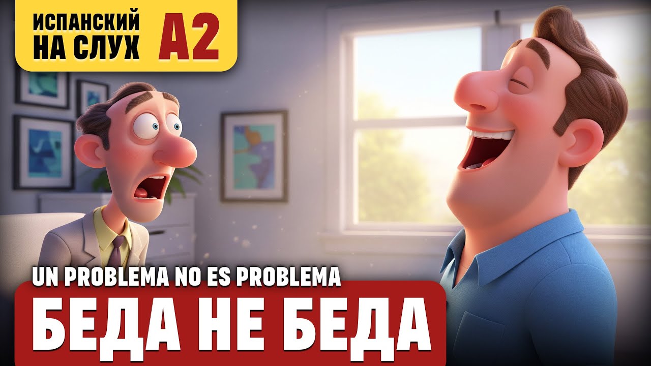 Беда не беда. Веселый рассказ (уровень А2). Испанский на слух.
