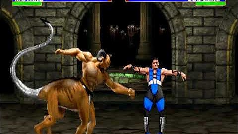 Mortal Kombat 3 [Arcade] - play as Motaro (demonstration)