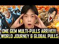 1 Gem Multi Arrives!! World Journey + Global Sugofests | One Piece Treasure Cruise | ワンピース (トレクル)