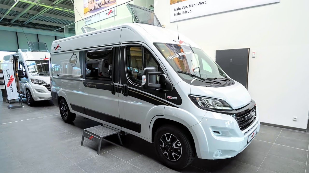 Geniales 5,99m alltagstaugliches Kastenwagen Wohnmobil 2022: Carthago Malibu Van 600 Diversity 2022.
