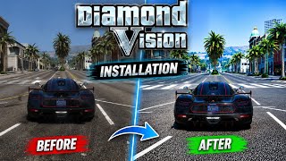 How To Install Diamond Vision in GTA 5 Legacy | Ultra Realistic Graphics Mod | 2026