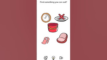 Find Something You Can Eat Brain 🧠 Out game Level 17 Answer.  #shorts