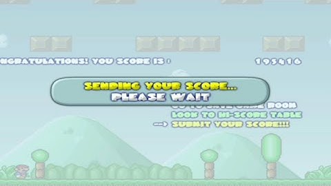 Mario Forever Android v1.17.2 | Mario Minix world score is still buggy even if it online