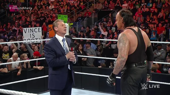 Shane McMahon, Undertaker, And Vince McMahon Segment