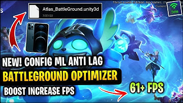 New! Config Anti Lag ML Battleground Optimizer Smooth - Boost Game FPS Performance | Mobile Legends
