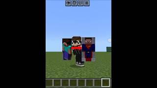 Steve is actually SUPERMAN! 🌍🔥 #minecraft