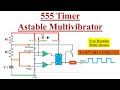 555 Timer as Astable Multivibrator