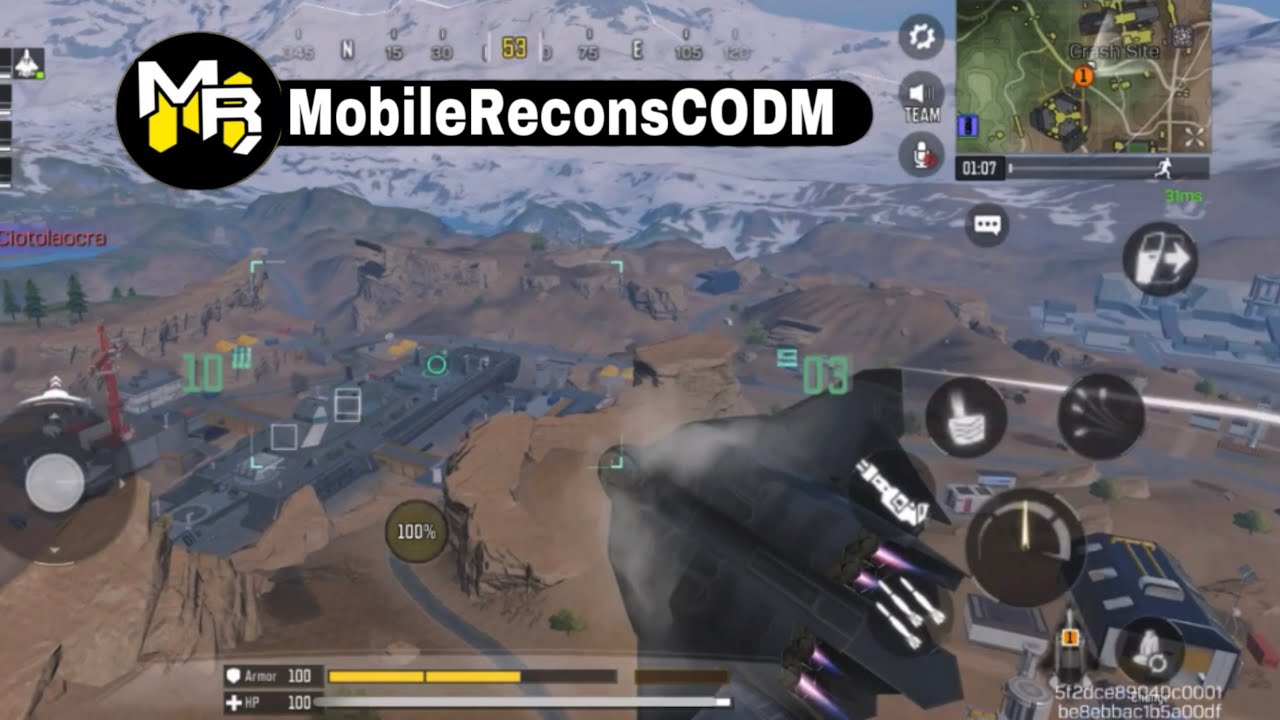 JACKAL JET TAKES OUT SQUAD in CRASH SITE | Call of Duty Mobile Battle ...
