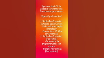 Type conversion in c programming ! #shorts #ytshorts #codingwithshiva