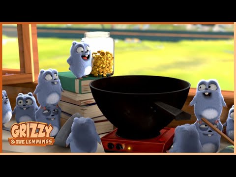 Popcorn Party Grizzy The Lemmings 