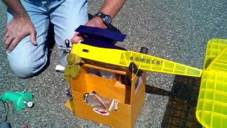 Cox .049 Texaco On Lanzo Bomber