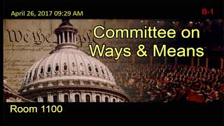 W&M Hearing: Apr 26, 2017