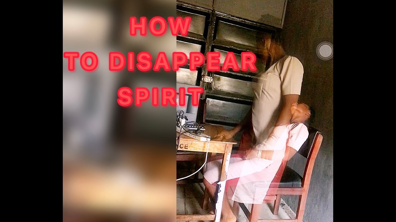 Spirit disappearing effects in a video - YouTube