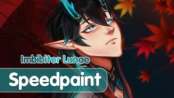 ✦ Honkai: Star Rail - Imbibitor Lunae (Dan Heng IL) ✦ ⸨ Procreate Speedpaint ⸩