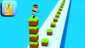 Satisfying Mobile Game Cube Surfer Top Gameplay Android,iOS Walkthrough Big Update Max Levels Free