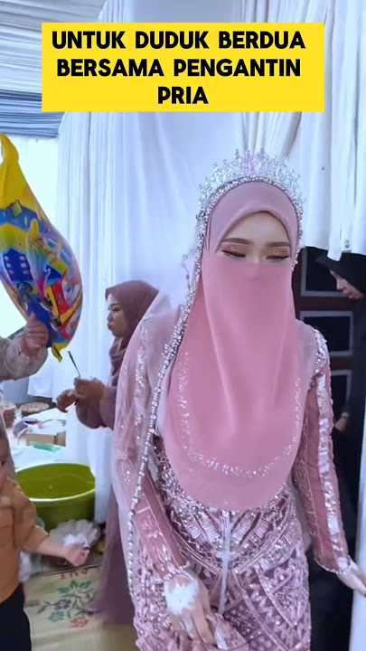 momen haru ketika pengantin wanita bercadar menikah tanpa pacaran ‼️‼️ #nikah  #pengantinviral