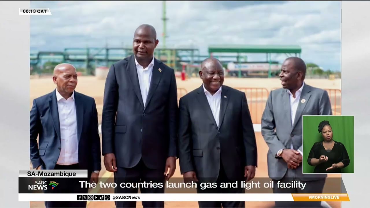 Presidents Ramaphosa, Chapo launch Sasol Hydrocarbons Infrastructure