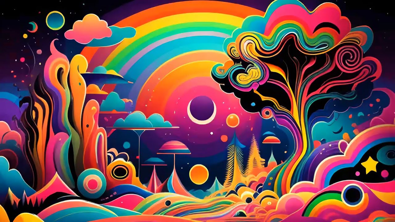 Progressive Psytrance - Psychedelic Space Journey mix 2024 (AI Graphic ...