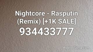 Nightcore - Rasputin (Remix) [ 1K SALE] Roblox ID - Music Code