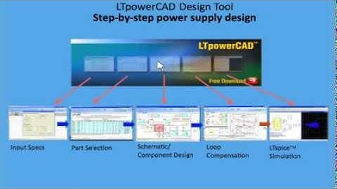 LTpowerCAD II: A Design Tool for Switching Regulators