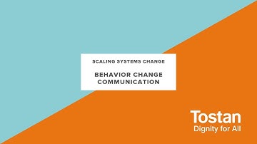 Behavior Change Communication