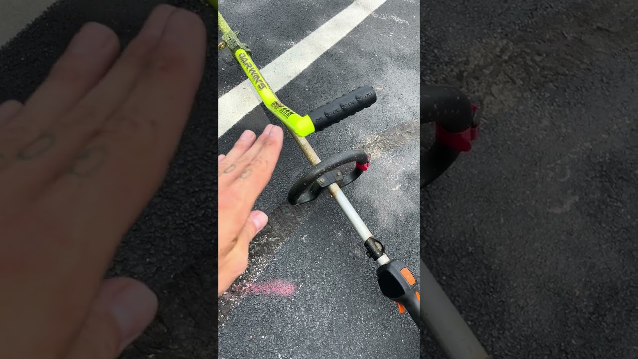 Darwin’s grip pro review #darwinsgrip #mowing #trimmer