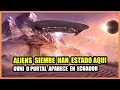 ALIENS Siempre han estado aqui ovni o portal es visto en Ecuador y Nave en ciudad Mexico