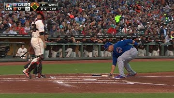 CHC@SF: Bryant opens scoring with two-run single