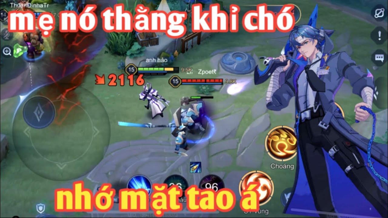 Liên Quân _ Cầm Valhein Mà Bị Thằng Khỉ Nó Cam Cay Quá | Cứ Thò Ra Là Bị Nó Đập