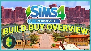 The Sims 4 StrangerVille Build Buy Overview!