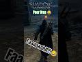 Orc's Worst Day Ever⚡ #shadowofmordor #gaming #shorts