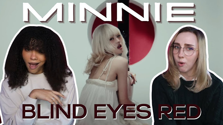 COUPLE REACTS TO 민니(MINNIE) - 'Blind Eyes Red' Official Music Video