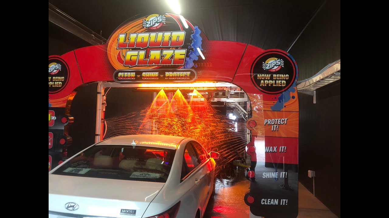 ZIPS Car Wash FULL DriveThru! YouTube