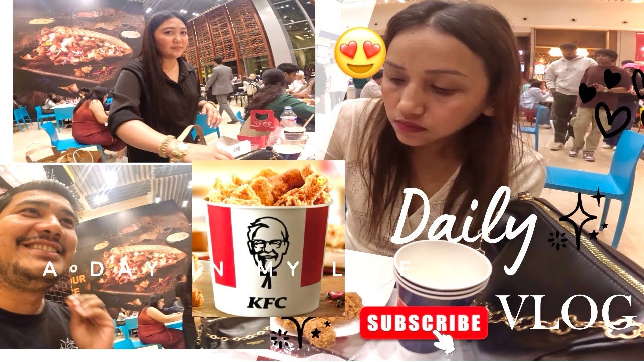Eating KFC 🍗 At Dubai Mall 🇦🇪 | Too Much Crowd  | Dubai ki life😍