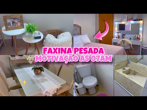 FAXINA COMPLETA NA