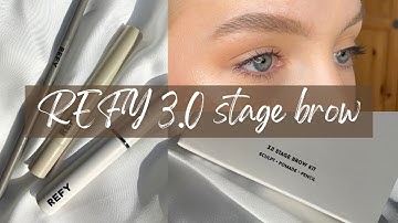 REFY Beauty 3.0 Stage Brow Collection 👀 | Honest Review + First Impressions