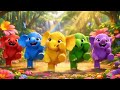 Five Colorful Little Elephants’ Race 🐘🌈 | Fun Kids Song | Learn Colors &amp; Friendship