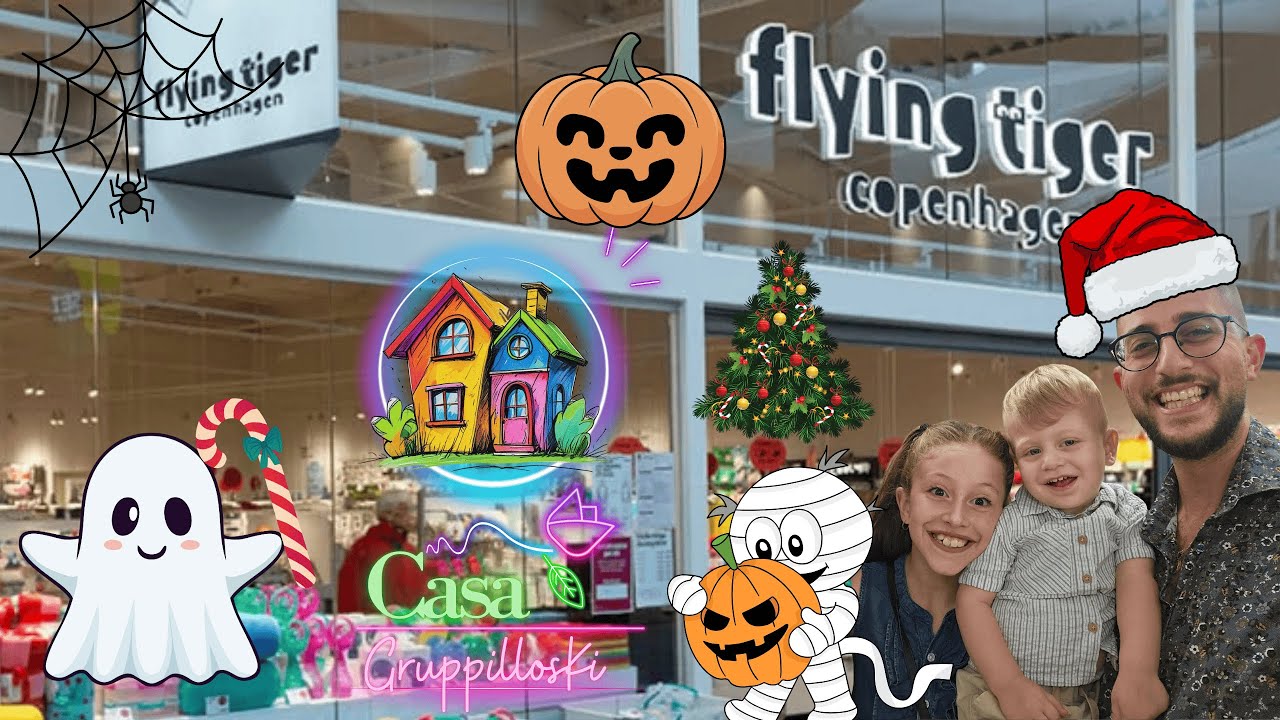 FLYING TIGER HALLOWEEN | NATALE 2025, SURPRICE BAG , TANTI GIOCHI E NOVITA' CON CASAGRUPPILLOSKI