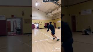 Volleyball outside hit