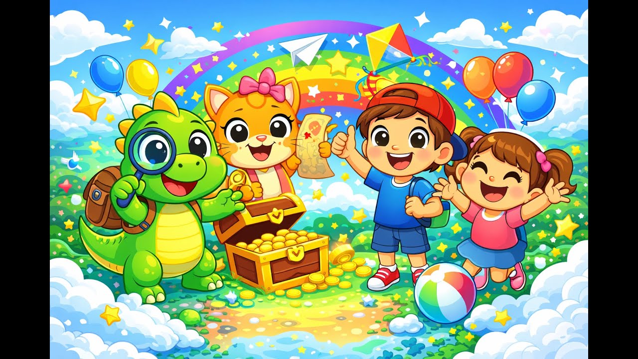 مغامرة دينو والكنز المدهش 🦖✨Dino’s Amazing Treasure Adventure 🦖 